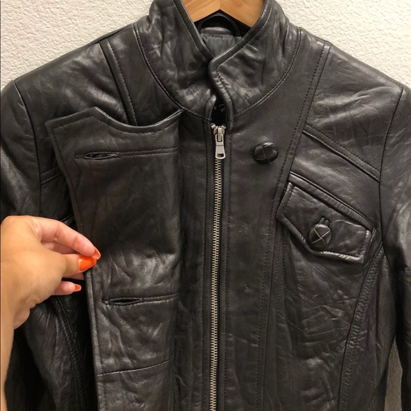 Faux Leather Jacket - Picture 4 of 6